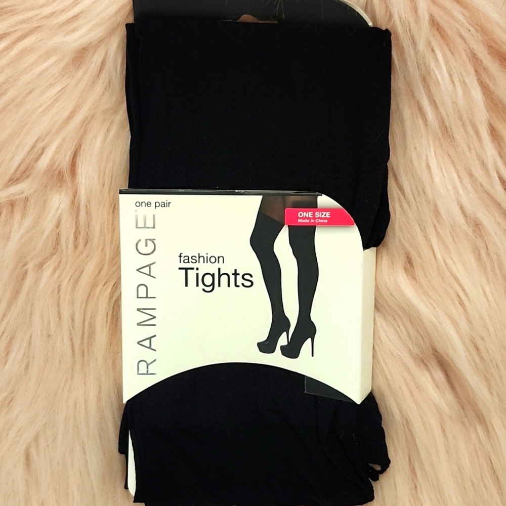 Y2K FIND!! Brand New RAMPAGE FASHION TIGHTS-O/S